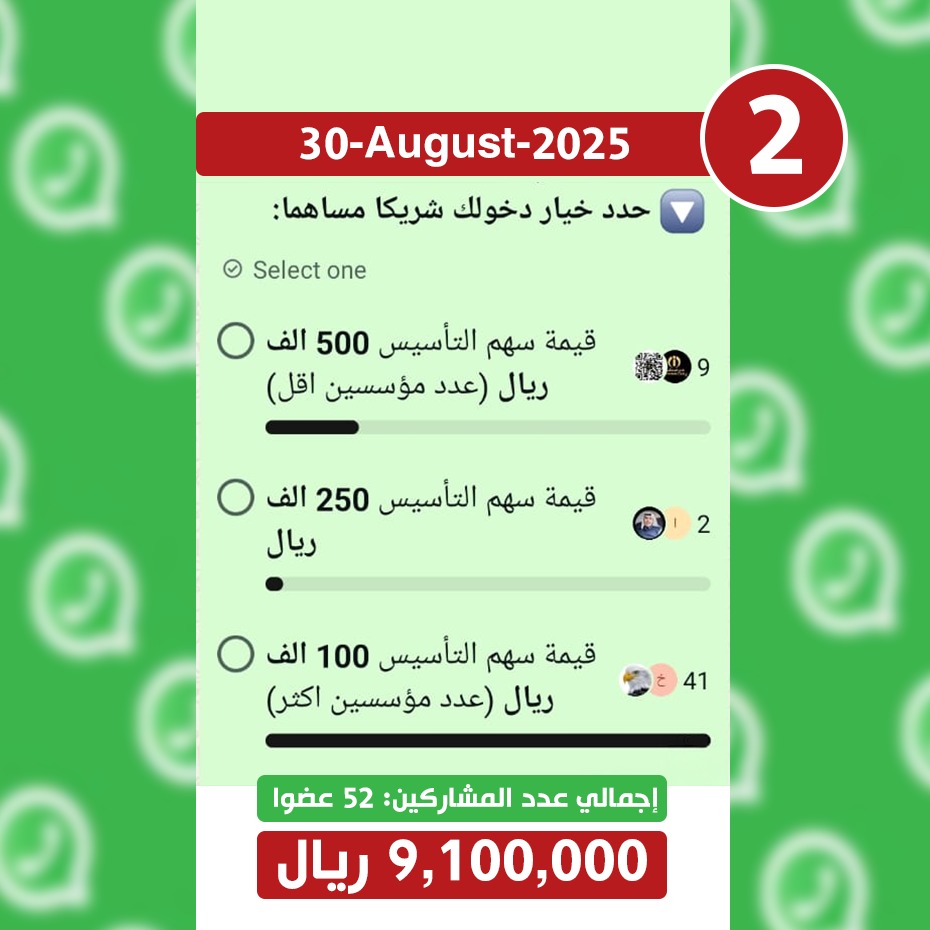 نتائج استبيان أغسطس