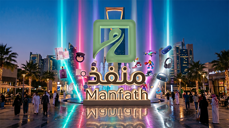 ملصق يوضح برنامج منفذ التابع لشركة الصفقات السريعة
